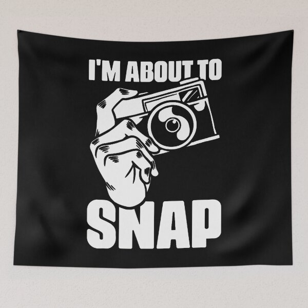 Item preview, I'M About To Snap Photography Sayings For Camera Puns designed and sold by SharronDawn.