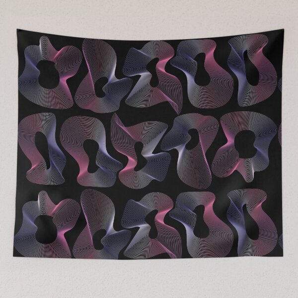 Item preview, Linear Purple Candy designed and sold by Motel Sunset.