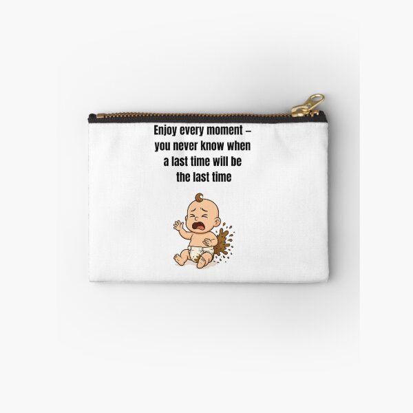 Item preview, Enjoy Every Moment – Funny Parenting Chaos Quote Design designed and sold by MadeInNapTime.