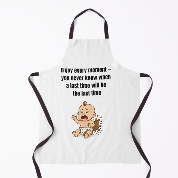 Item preview, Enjoy Every Moment – Funny Parenting Chaos Quote Design designed and sold by MadeInNapTime.