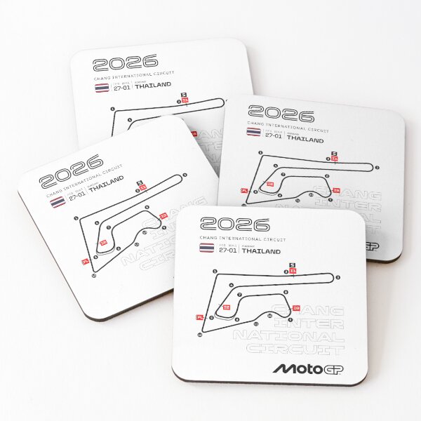 Item preview, MotoGP Thailand 2026 Shirt – Chang International Circuit Track Map designed and sold by Stotee.