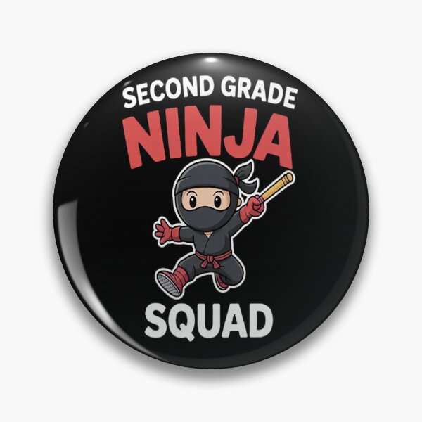 Item preview, Second Grade Ninja Cute Squad Back To School designed and sold by SignaturalGen.