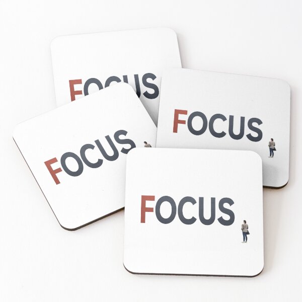 Item preview, FOCUS Minimal Motivation Design | Bold Typography Art designed and sold by A1MarketDesigne.