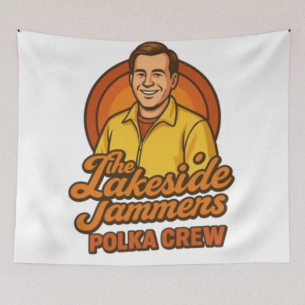 Item preview, Retro Polka Crew Vintage Band Illustration PNG designed and sold by BABUSHOP5.
