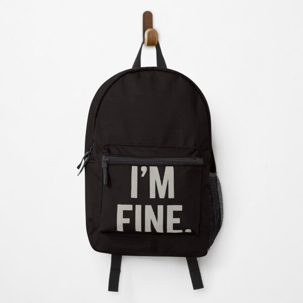 Item preview, I’m Fine – Minimalist Sarcastic Quote Design designed and sold by Tadeusz1.