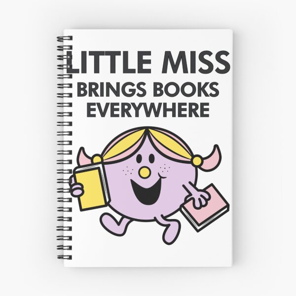Item preview, Little Miss Brings Books Everywhere designed and sold by TiffanyGrave.