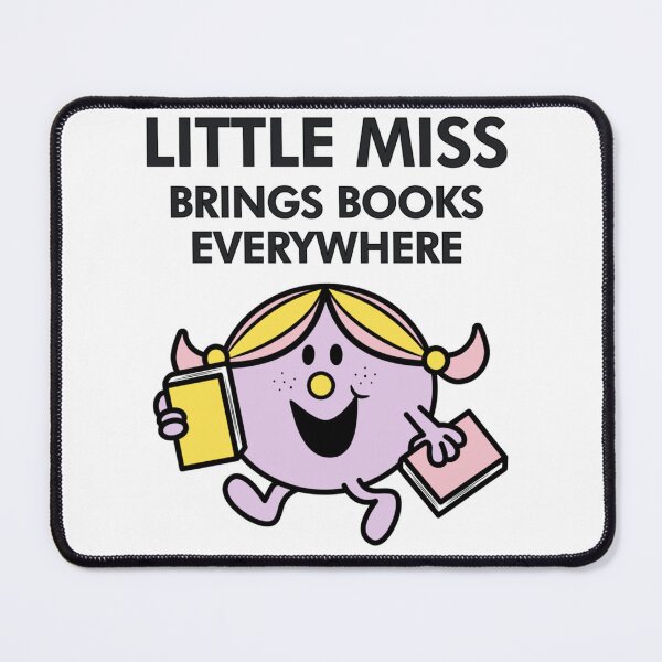 Item preview, Little Miss Brings Books Everywhere designed and sold by TiffanyGrave.