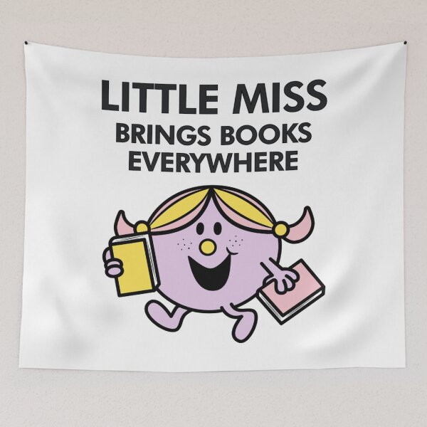 Item preview, Little Miss Brings Books Everywhere designed and sold by TiffanyGrave.