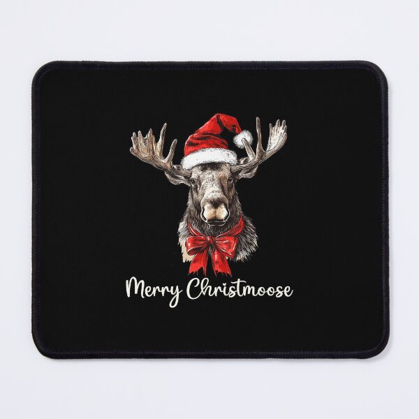 Item preview, Merry Christmoose Holiday Moose Merry Christmas  designed and sold by WayTBeenkenArt.