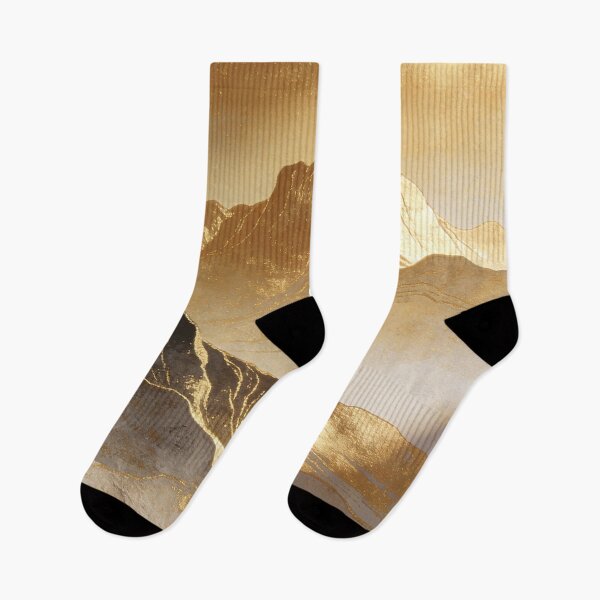 Item preview, Radiant Golden Mountain Range with Sunlit Peaks designed and sold by zzz888.