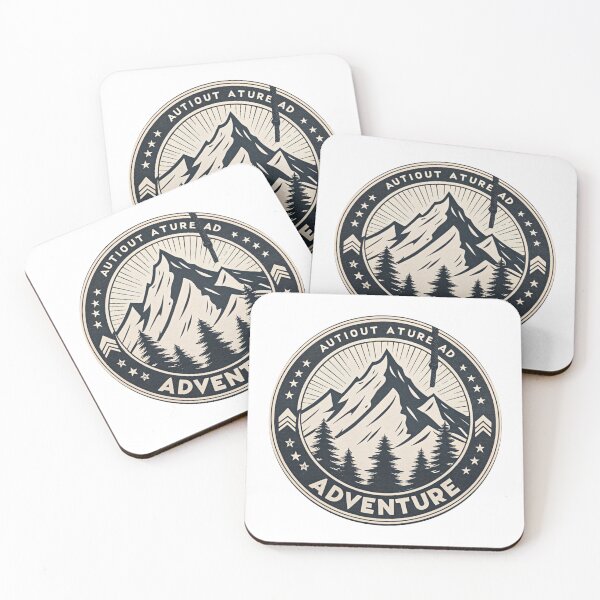 Item preview, Adventure Awaits | Vintage Hiking Mountain Emblem Design designed and sold by A1MarketDesigne.