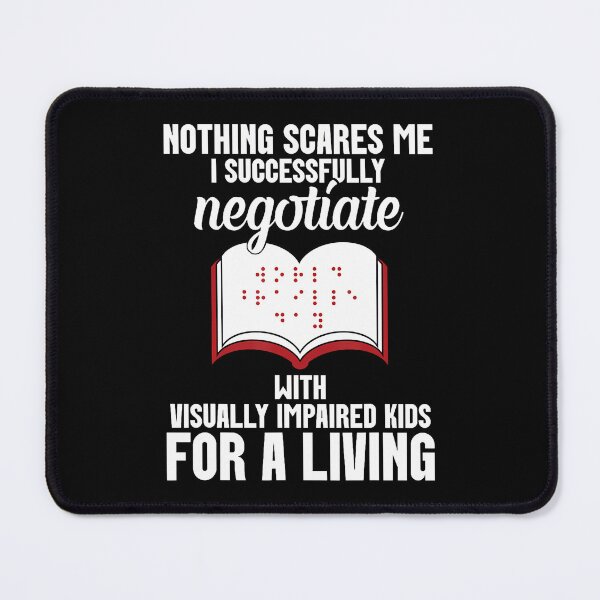 Item preview, Vit Teacher Special Ed Negotiate Visually Impaired Teacher designed and sold by JosephineCathy.