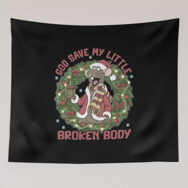 Item preview, The Muppet Christmas Carol Retro God Save My Little Broken Body  designed and sold by ferminhays.