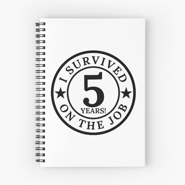 Item preview,  Survived 5 Years at Work, Office Humor designed and sold by highflycrafts.