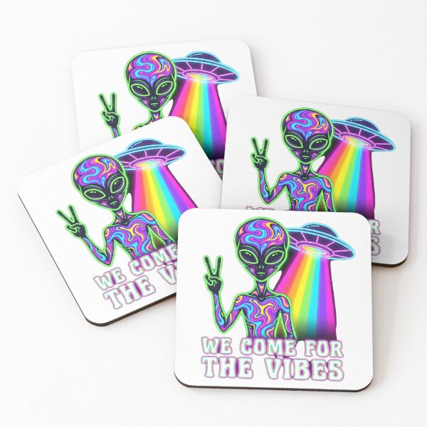 Item preview, Funny Alien Rave Psychedelic Festival "Take Me" Tee designed and sold by bendypraetor0f.