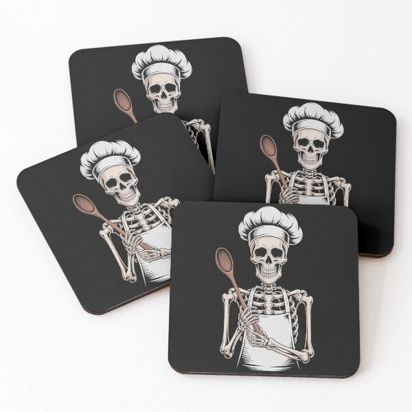 Item preview, Skeleton Chef Cook Spooky Horror Halloween Party designed and sold by SignaturalGen.
