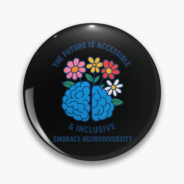 Item preview, The Future Is Accessible & Inclusive PNG, Embrace Neurodiversity Clipart, Floral Mental Health Awareness Sublimation, Inclusive Brain Flowers Design designed and sold by sssweetness.