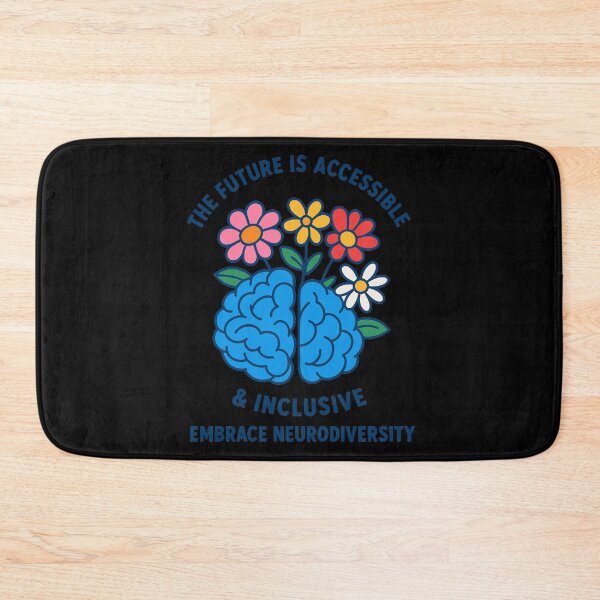 Item preview, The Future Is Accessible & Inclusive PNG, Embrace Neurodiversity Clipart, Floral Mental Health Awareness Sublimation, Inclusive Brain Flowers Design designed and sold by sssweetness.
