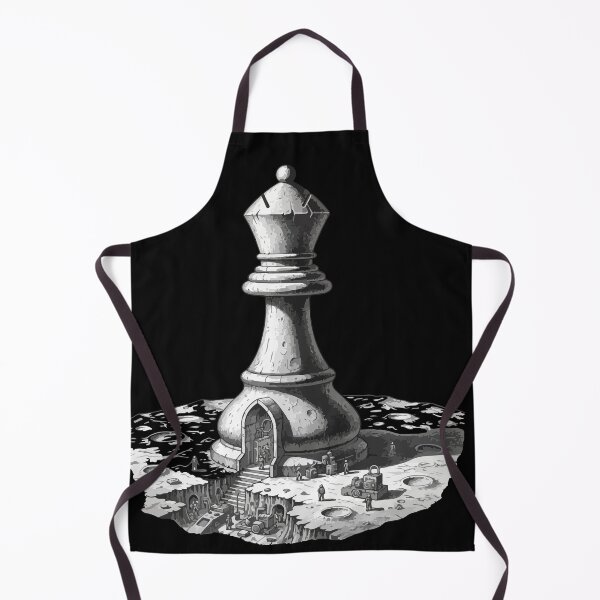 Item preview, space chess - chess pieces - Bishop on the moon! designed and sold by Prtina.