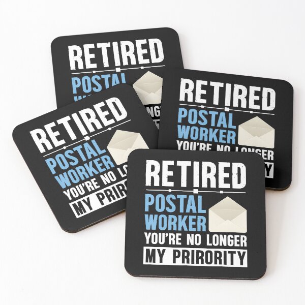 Item preview, Funny Retired Postal Worker Retirement Postman Retirement designed and sold by JosephineCathy.