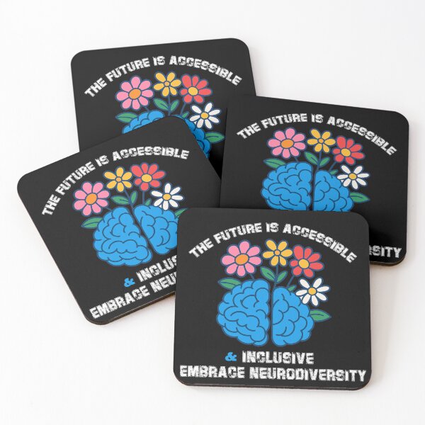 Item preview, The Future Is Accessible & Inclusive v , Embrace Neurodiversity Clipart, Floral Mental Health Awareness Sublimation, Inclusive Brain Flowers Design designed and sold by sssweetness.