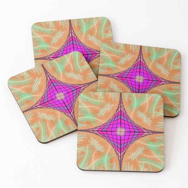 Item preview, Peach Horizon Diamond Fractal designed and sold by Alorietta.