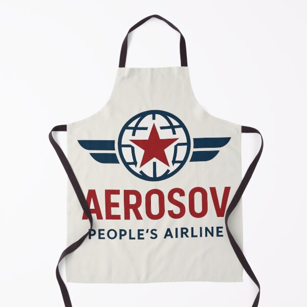 Item preview, AEROSOV People’s Airline – Vintage Cold War Aviation Logo designed and sold by DiamondSkyShirt.