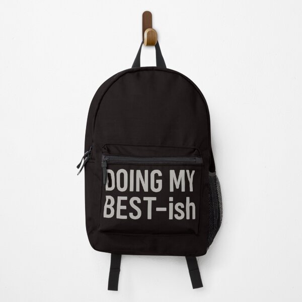 Item preview, Doing My Best-ish – Minimalist Dry Humor Text Design designed and sold by Tadeusz1.