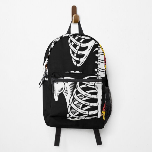 Item preview, Skeleton Halloween Beer Pizza Pregnancy X Ray designed and sold by SignaturalGen.