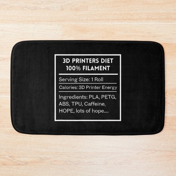 Item preview, 3D Printers Filament Diet Funny Maker Geek Humor designed and sold by StephanieSophie.