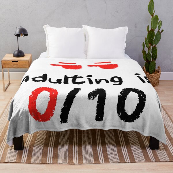 Item preview, Adulting 0/10 designed and sold by jncvkr.