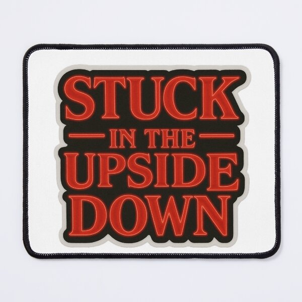 Item preview, Stuck In The Upside Down - Retro 80s Sci-Fi Neon designed and sold by Susan2003Shop.