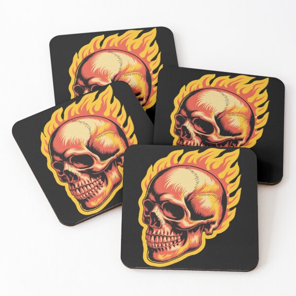 Item preview, Fire Skull designed and sold by Dylan Hambrook.