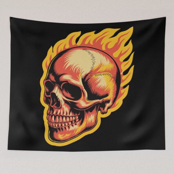 Item preview, Fire Skull designed and sold by Dylan Hambrook.