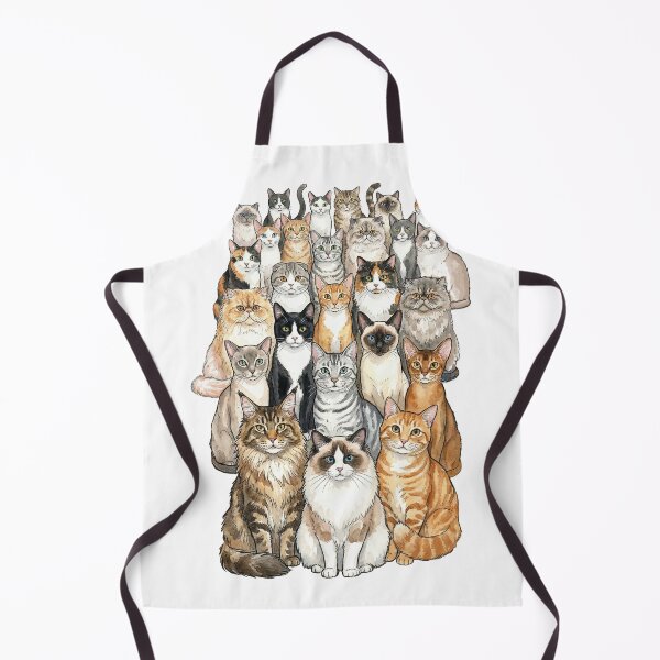 Item preview, A Crowd Of Cute Cats designed and sold by Lion and Lamb Design.