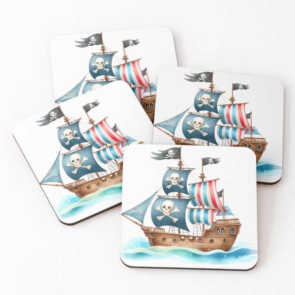 Item preview, Cute Pirate Kid in Boat Clipart – Kawaii Little Sailor Illustration for Kids & Crafts designed and sold by LunaPixelStudio.