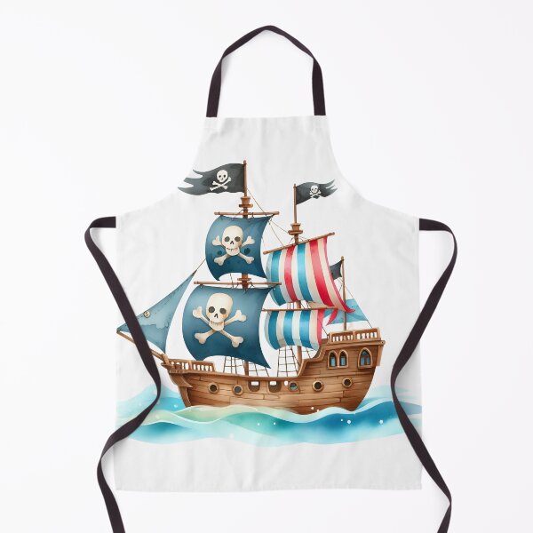 Item preview, Cute Pirate Kid in Boat Clipart – Kawaii Little Sailor Illustration for Kids & Crafts designed and sold by LunaPixelStudio.