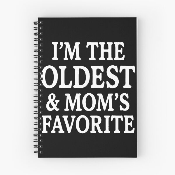 Item preview, I’m The Oldest and Mom’s Favorite PNG, Funny Sibling Quote Vintage Font, White Text Humor Shirt Design, Printable Sublimation File designed and sold by sssweetness.