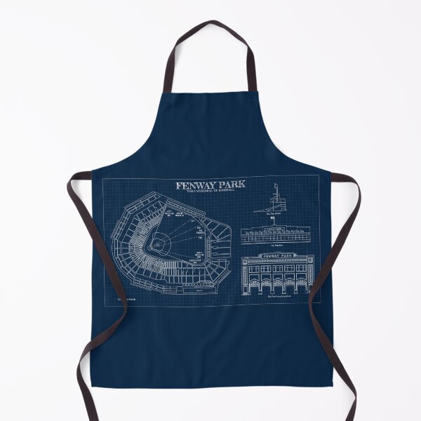 Item preview, Fenway Park. The Cathedral of Baseball (Navy Blueprint) designed and sold by BGALAXY.