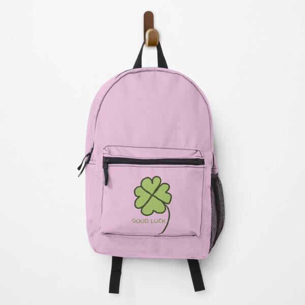 Item preview, Good Luck Clover – Pastel Pink Aesthetic Doodle designed and sold by MysticPurpleHue.