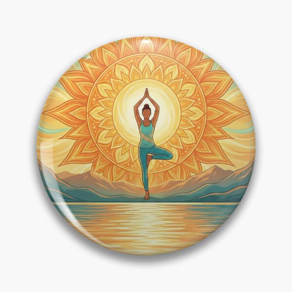 Item preview, Summer Radiance Sun Yoga Energy Balance designed and sold by SynFlow.