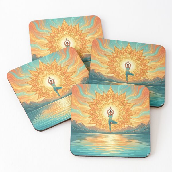 Item preview, Summer Radiance Sun Yoga Energy Balance designed and sold by SynFlow.