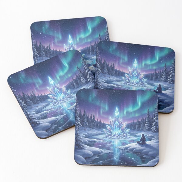 Item preview, Winter Stillness Inner Light Crystal Meditation designed and sold by SynFlow.