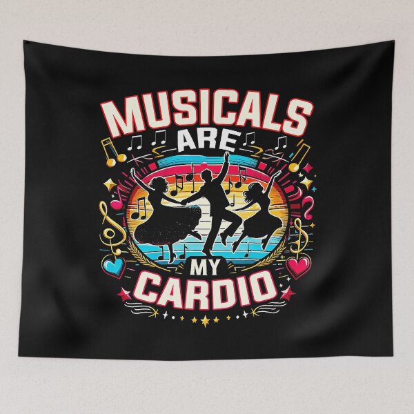 Item preview, Musical Is My Cardio Musical Actors designed and sold by AdellBridgett.