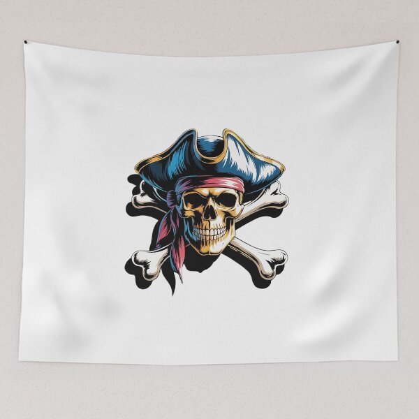 Item preview, Skull & Crossbones Pirate  designed and sold by estellaken.