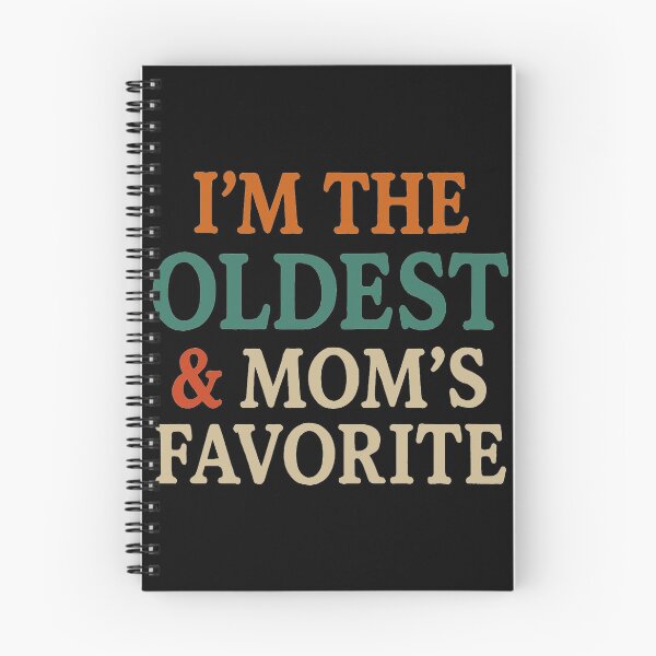 Item preview, I’m The Oldest and Mom’s Favorite PNG, Funny Sibling Quote Vintage Font, White Text Humor Shirt Design, Printable Sublimation File designed and sold by sssweetness.