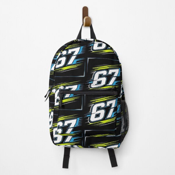 Item preview, Bold 67 Speed Graphic with Blue Motion Streaks and Black Background designed and sold by SplashTastic.