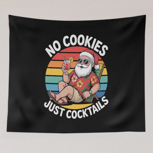 Item preview, Christmas In July  No Cookies Just Cocktails designed and sold by Moxizz.