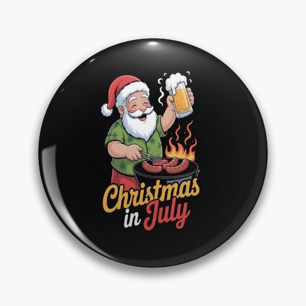 Item preview, Christmas In July  Santa BBQ designed and sold by Moxizz.