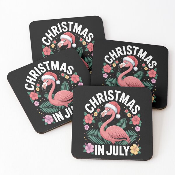 Item preview, Christmas In July Flamingo designed and sold by Moxizz.